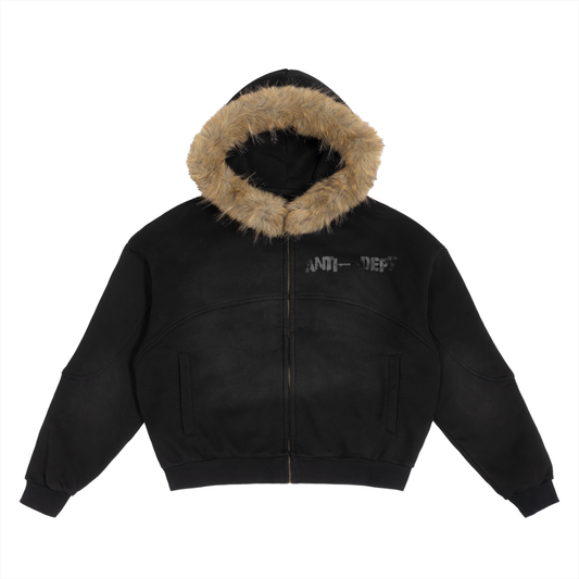 HOLLYWOOD ANTI FUR HOODIE. ||
